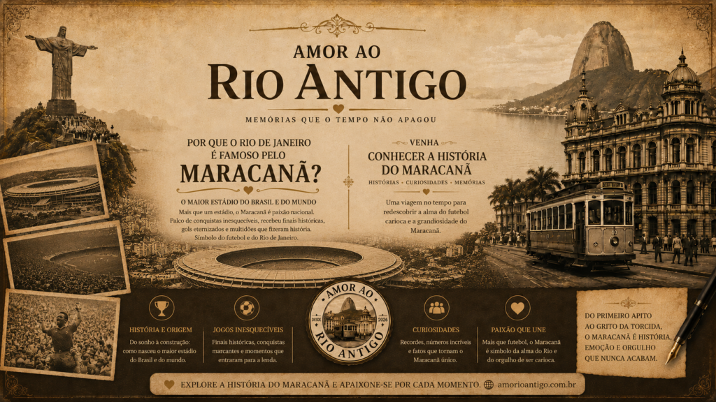 Maracanã: história, construção e curiosidades do estádio mais famoso do Mundo.