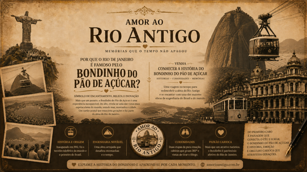 Bondinho do Pão de Açúcar: história, construção e curiosidades do cartão-postal do Rio
